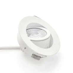 MEGAMAN LED indbygningslampe Rico 6,5 W hvid