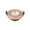 LED indbygningsspot Diled, Ø 8,5 cm, 6 W, Dim-To-Warm, rosé^Sigor Online