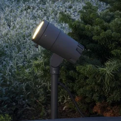 Konstsmide Udendørs Spot>LED jordspyd spotlight Andria 230 V, 9 W