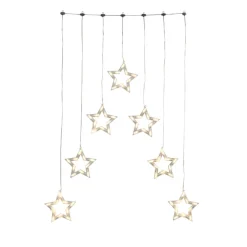 Konstsmide Christmas LED lysgardin stjerner 70-flg.