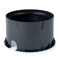 LEDS-C4 LED nedgravningslampe Gea, Ø 18 cm, 3000K, stål