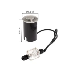 LED nedgravningsspot Anina i aluminium^Lucande Sale