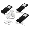 LED Slim-Pad F underskabslampe 3 stk. 4.000 K sort^Hera Outlet