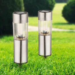 Globo LED solcelle dekorationslampe Aro, jordspyd, 4-sæt