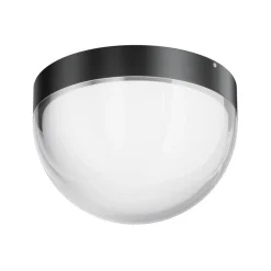 Maytoni Udendørs Loftlamper>LED udendørs loftlampe Mon, grafit, Ø 18 cm, IP65, 3.000K
