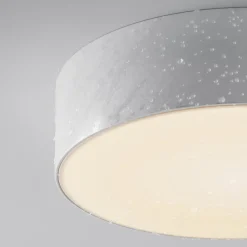 LED udendørs loftlampe Zon, hvid, Ø 22 cm, 3.000 K, metal^Maytoni Sale