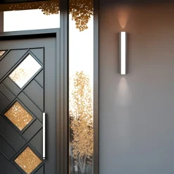 Trio Lighting Væglamper>LED udendørs væglampe Marne, højde 30 cm, up- og downlight