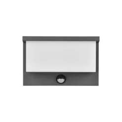 LED udendørs væglampe Nestos, bevægelsessensor, IP54^Trio Lighting Discount