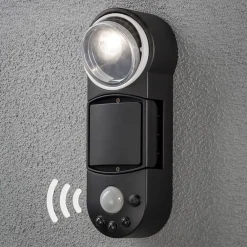 Konstsmide LED udendørs væglampe Prato batteridrevet, 10 cm