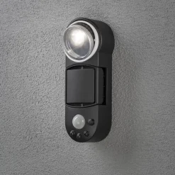 Konstsmide LED udendørs væglampe Prato batteridrevet, 10 cm