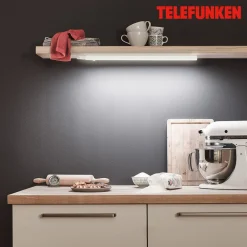 LED underskabslampe Hephaistos, hvid, længde 31 cm^Telefunken Outlet