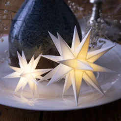 STERNTALER LED-babystjerne, inde, 18-takket, batteri, hvid