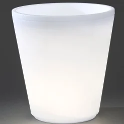 Konstsmide Dekorationsbelysning|Terrassebelysning>LED-blomsterkrukke Assisi oplyst Ø 37 cm