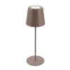 Briloner Terrassebelysning|Bordlamper>LED-bordlampe 7508012, brun, 2.700 K IP44 touchdæmper