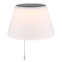 Globo LED-bordlampe 36000 flasketop hvid plast