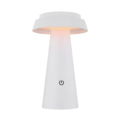 LED-bordlampe 36624, hvid, genopladeligt batteri, CCT, IP54, dæmpbar^Globo Discount