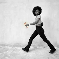 LED-bordlampe Brilo unplugged Riffle, 20 cm, kobber^Briloner