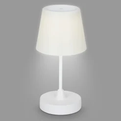 Briloner LED-bordlampe Campi, genopladeligt batteri, dæmpbar, hvid