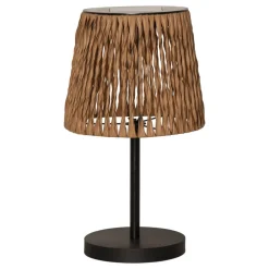 LED-bordlampe Cesta 48 cm brun/sort plast/metal^STAR TRADING Discount