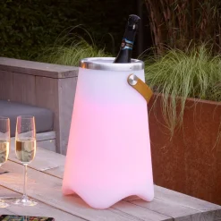 Reality Leuchten LED-bordlampe Jamaica med Bluetooth-højttaler