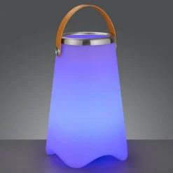 Reality Leuchten LED-bordlampe Jamaica med Bluetooth-højttaler