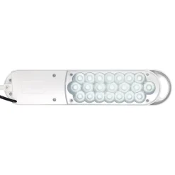Maul Arbejdsrum/Kontor|Bordlamper>LED-bordlampe atlantic, hvid, højde 38 cm, klemmefod