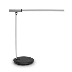 Maul Arbejdsrum/Kontor>LED-bordlampe rubia, sølvfarvet, dæmpbar, CCT