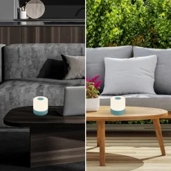 Briloner LED-bordlampe Smal, blå, 2.700K, dæmpbar