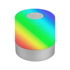 Briloner LED-bordlampe Smal, krom, RGBW, plast, 7 cm
