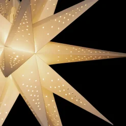 LED-dekolampe papirstjerne, 3D, hvid, dæmpbar^Konstsmide Christmas Best
