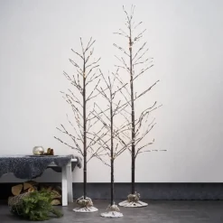 LED-dekorationstræ Tobby Tree IP44 brun højde 150 cm^STAR TRADING Clearance