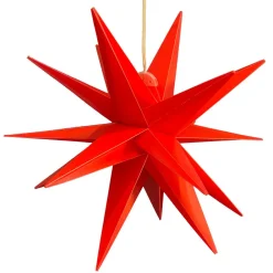 LED-dekostjerne, 18 takker, Ø 25 cm, rød^STERNTALER Clearance