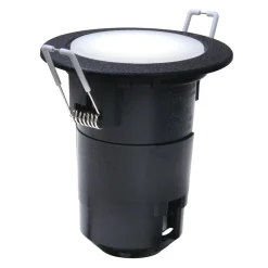 Fumagalli LED-downlight Teresa 90, GU10, CCT, 6W, sort