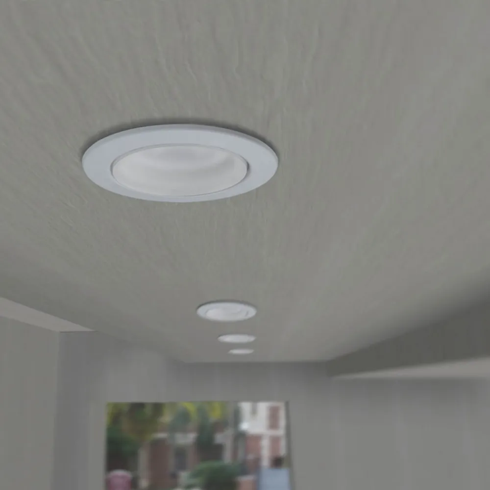 LED-downlight Teresa 90, GU10, CCT, 6W, hvid^Fumagalli