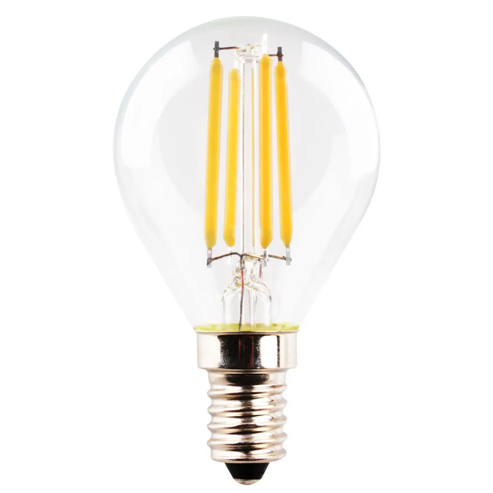 Müller-Licht Filament Pære>LED-dråbepære Retro E14 4W 2.700 K Filament klar