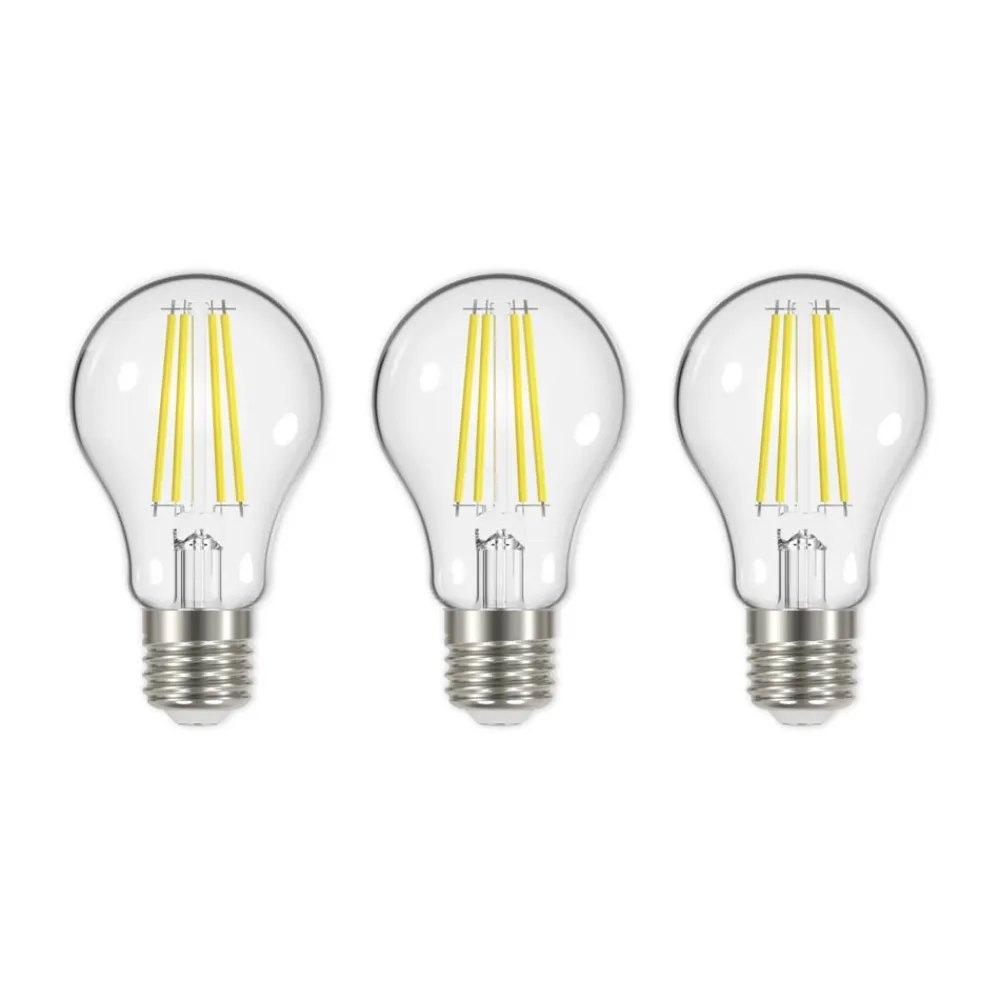 Arcchio Filament Pære|Led Pærer>LED-filament E27 3,8 W 3.000 K 806 lm klar, 3 stk