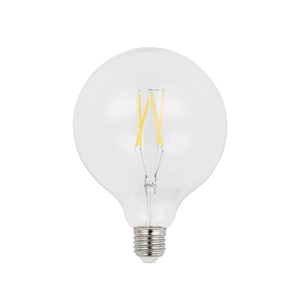 LED-filament E27 6 W 2.700 K G125 Globe klar 3 stk^Arcchio New