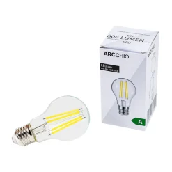 LED-filamentpære E27 3,8 W 830 806 lumen 10 stk^Arcchio New