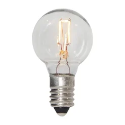 STAR TRADING LED-filamentpære E10 3 W, kan dæmpes, 3 stk, 34 V