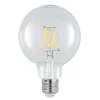 Arcchio LED-filamentpære E27 4W 2.700K G95 Globe, glødetråd, klar