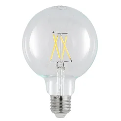 Arcchio LED-filamentpære E27 4W 2.700K G95 Globe, glødetråd, klar