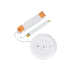 Ledino LED-forsænket nødlys Slesvig med genopladeligt batteri