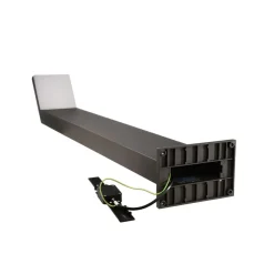 Deko-Light LED-gadelampe Tucanae, grå, højde 100 cm, IP65, metal