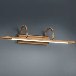 LED-gallerilampe Lorena, antik messing^Trio Lighting Best