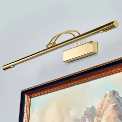 Searchlight Gang|Pendellamper>LED-gallerilampe Piktura, poleret messing