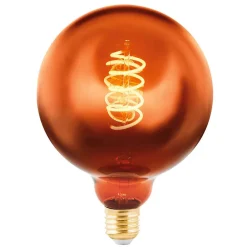 LED-globe E27 G125 4 W 2.000 K filament kobber^EGLO New