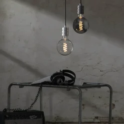 STAR TRADING LED-globepære E27 2 W G125 Decoled Spiral Smoke