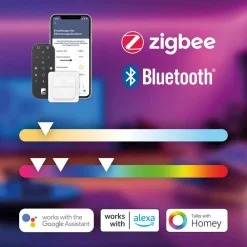 EGLO LED-gulvlampe Anchorena-Z, højde 150 cm, RGB, CCT