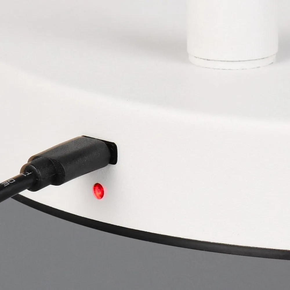 LED-gulvlampe Blake, hvid mat, metal, dæmpbar^Reality Leuchten Best