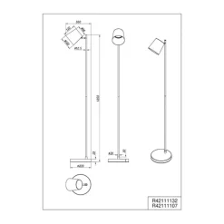 Reality Leuchten Gulvlamper|Gulvlamper><noscript><img width=